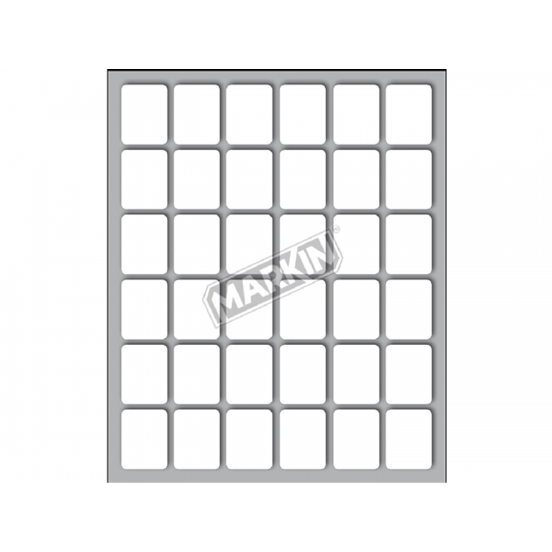 Markin Etichette Adesive  Permanenti 10fg 22x17