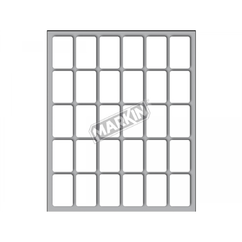 Markin Etichette Adesive Permanenti 10fg 27x17