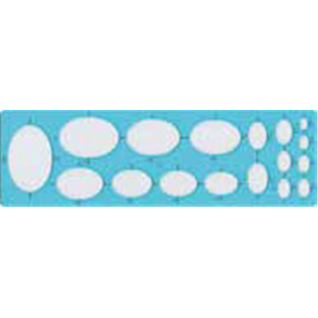 Maschera 17 Ellissi Da 8 A 50mm