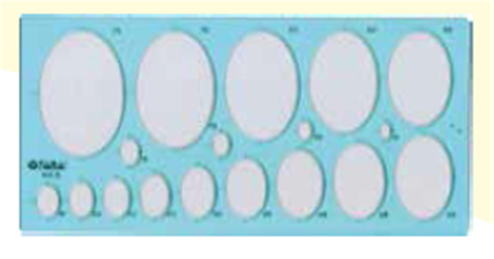 Maschera 18 Ellissi Da 8 A 75mm