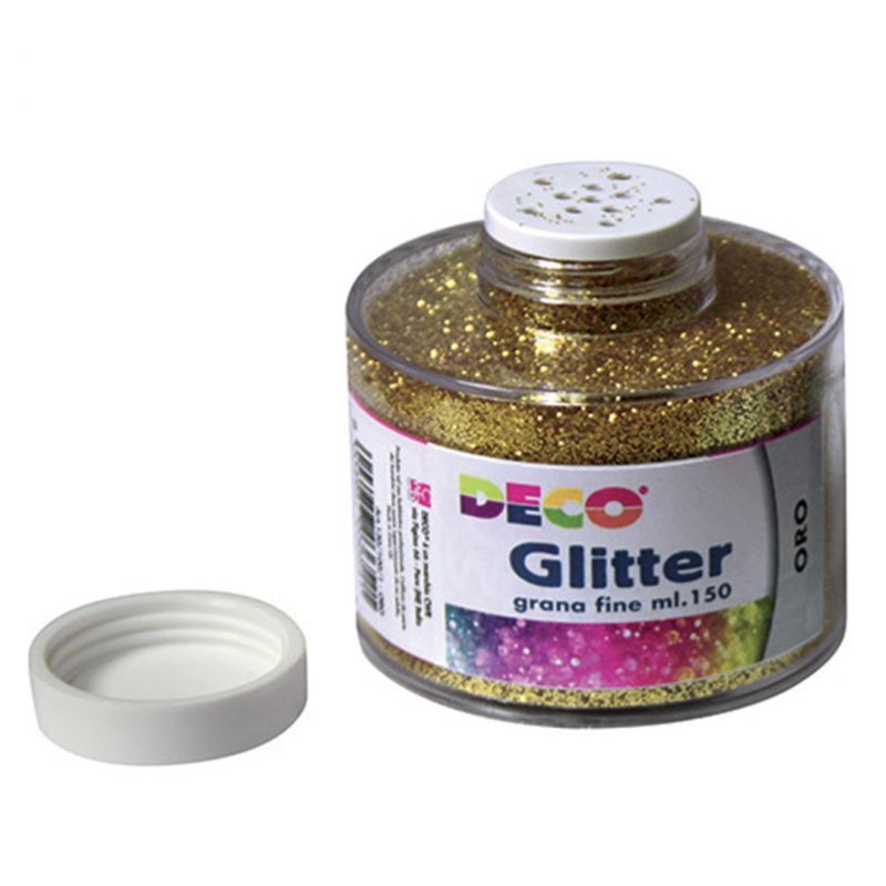 Cwr Glitter Jar 150 Ml With Dispenser Gold