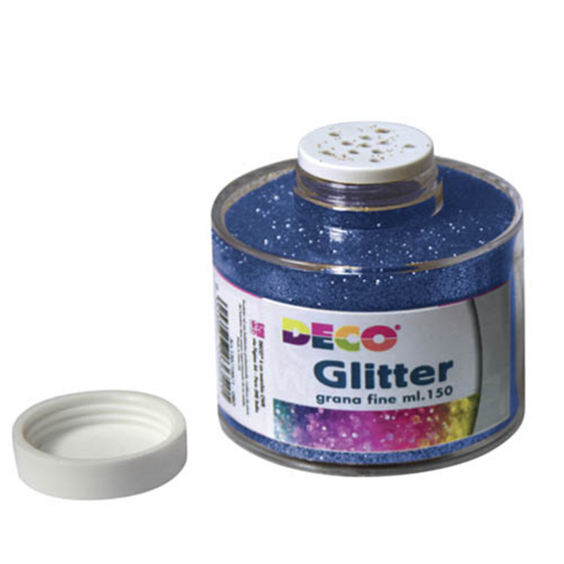 Cwr Glitter Barattolo Ml 150 Con Dosatore Blu