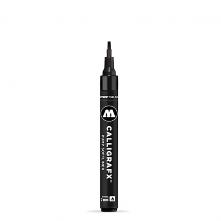 Pennarello Calligrafx Nero 2mm Scalpello
