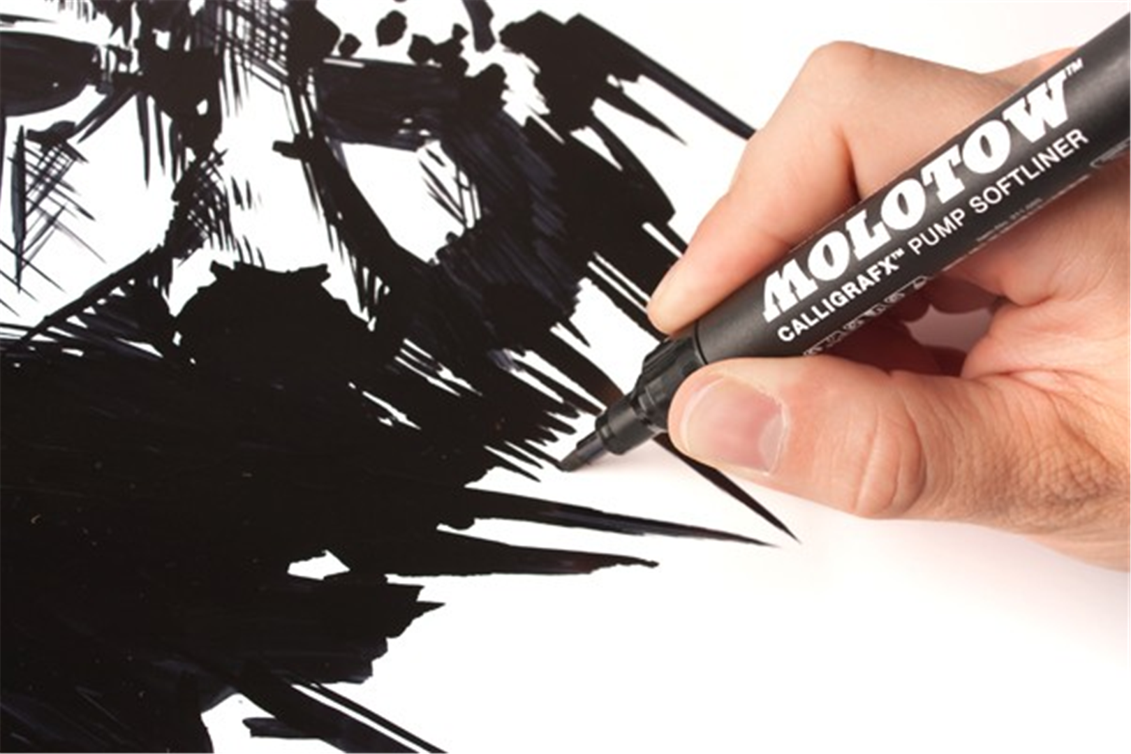 Pennarello Calligrafx Nero 2mm Scalpello — immagine 2