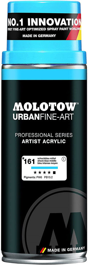 Bomboletta Ufa Acrilico 400 Ml 161-Shock Blue Middle