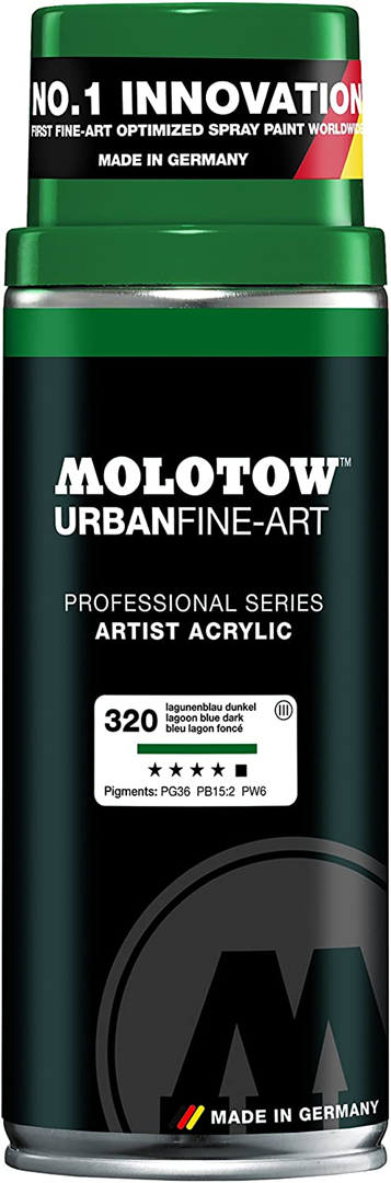 Bomboletta Ufa Acrilico 400 Ml 320-Lagoon Blue Dark
