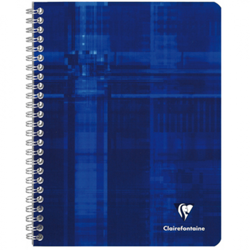 Clairefontaine Quaderno Spirale 17x22 100 Pagine Seyes 