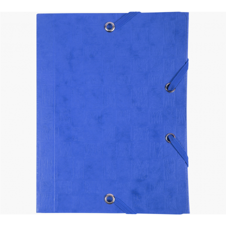 25 Pcs Pack 3 Flaps Folders + Elast. Scotten - 42 | Exacompta