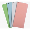 Pack Of 100 Solid Color Horizontal Dividers Perforated Forever 105x240mm | Exacompta