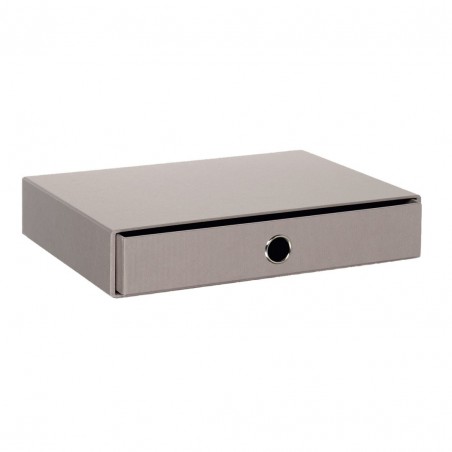 Scatola A4 Cassetto  C/asola Soho Grigio Taupe 49