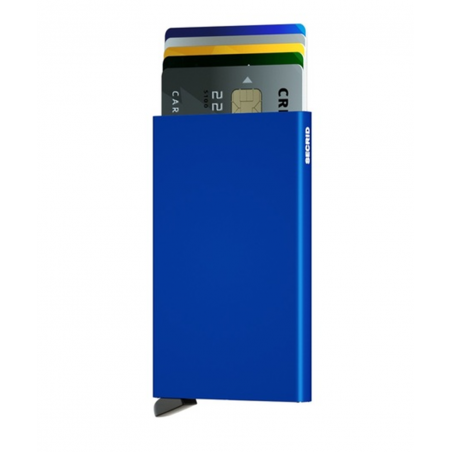 Secrid Cardprotector Alluminio 6 Carte  Blu