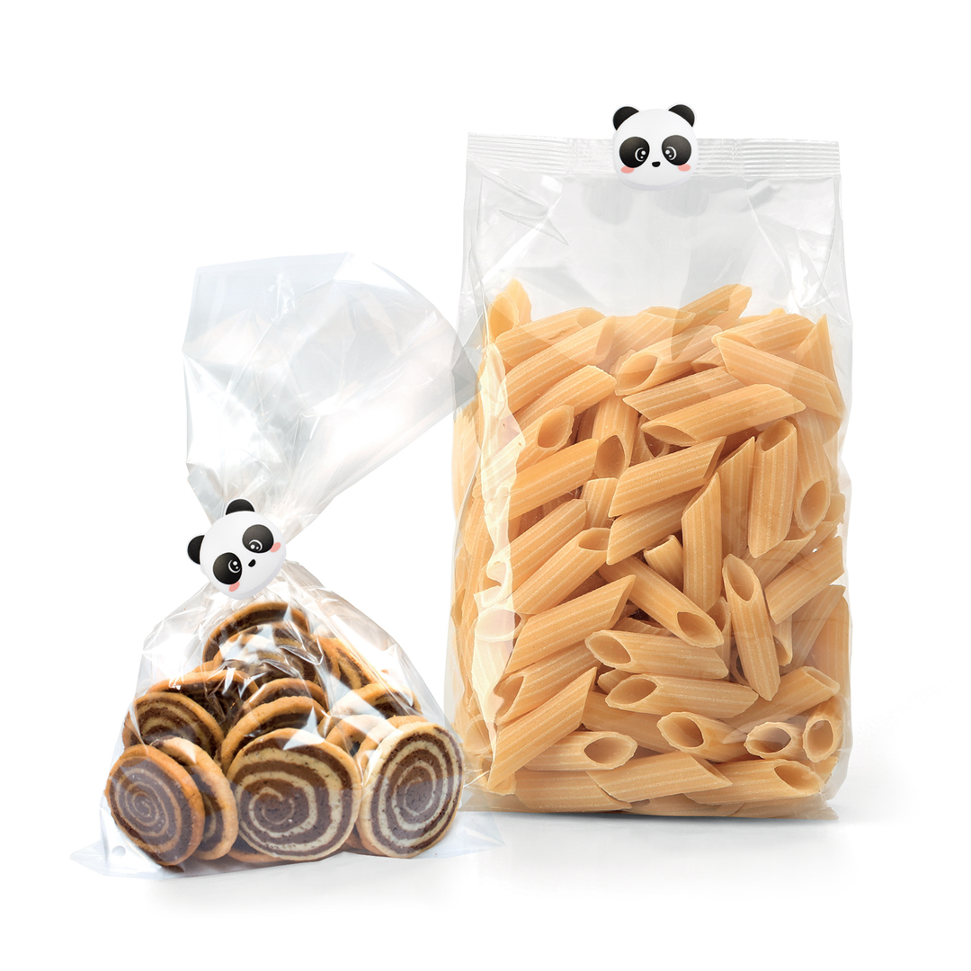 Clip Chiudipacco 6pz Panda — immagine 2