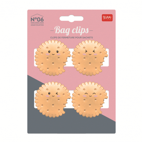 Clip Chiudipacco 4pz Cookie