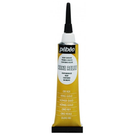 Contorno A Rilievo Vitrail Tubo 20 Ml  Oro Reale