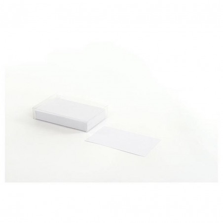 Cartoncino 7x11cm 100pz F4 Opalina Everest Bianco