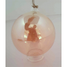 Glass Sphere 8cm Amber | Selezione Vertecchi