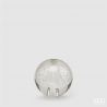 Glass Candle Holder Crystal Sphere Bubbles D10cm Transparent | Edg - Enzo De Gasperi