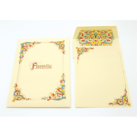 Plico Buste+fogli 10pz 19x25cm