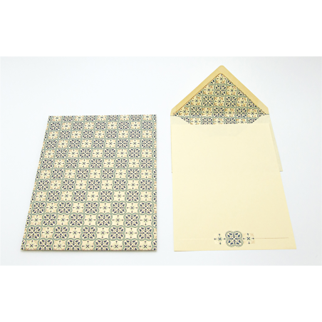 Plico 10 Buste+10 Fogli  19x25 Quadrilobo