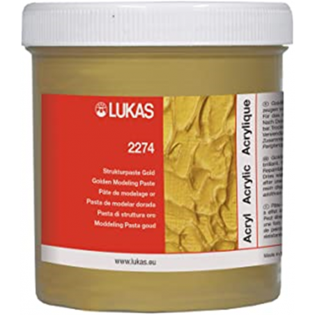 Lukas Pasta Acrilica Oro 250ml 