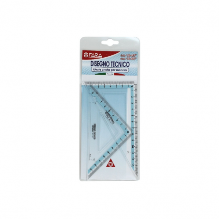 Set Coppia Squadre Cm. 16  45° E 60°