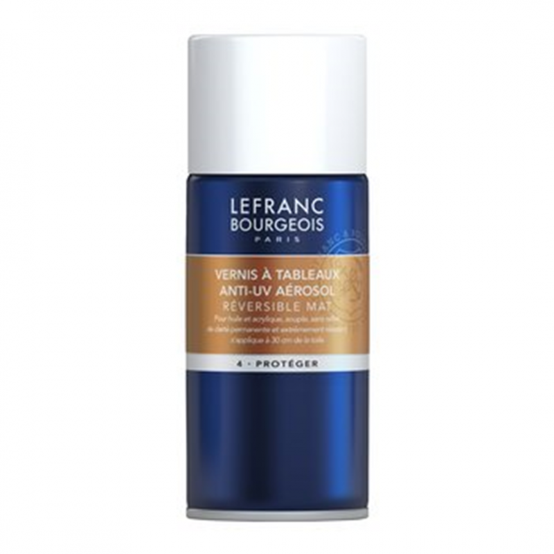 Lefranc Bourgeois Vernice Spray Per Quadri Anti Uv Sopraffina 150ml Opaca