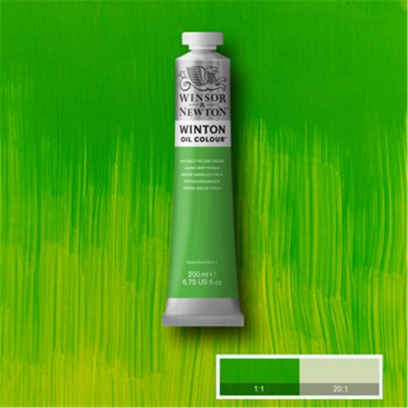 Winsor & Newton Colore Olio Fine Winton 200 Ml. Verde Giallo Ftalo