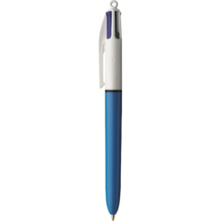 Pentel Set Di 4 Penne A Sfera IZee BX470 – Retrattili, Clip In Metallo, Inchiostro A Bassa Viscosità, Colori Blu/Verde/Arancione/Rosa