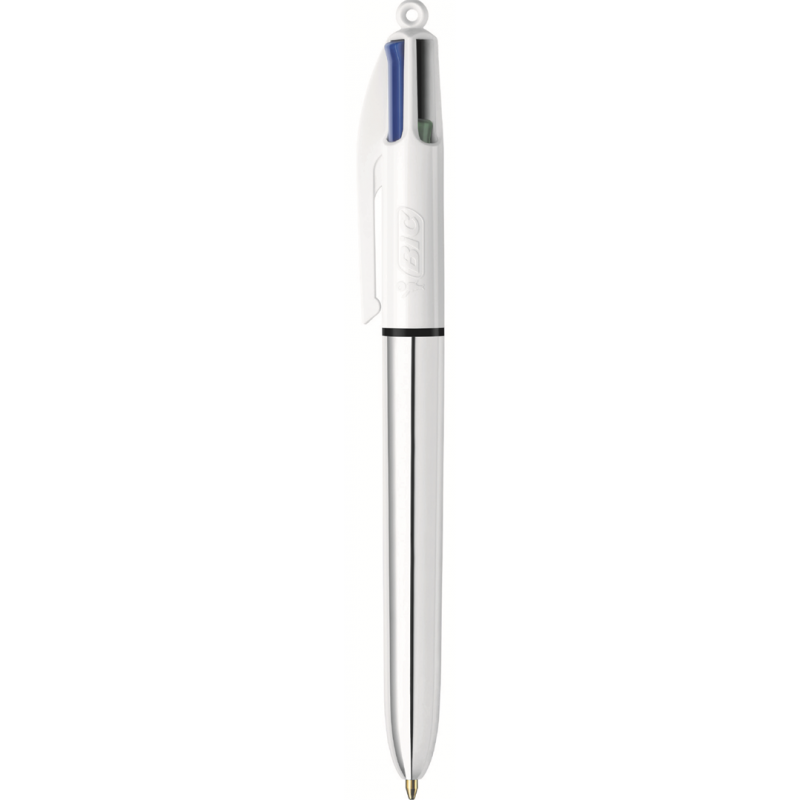 Bic 12 Pcs Pack Ballpoint Pen 4 Colours ™ Shine