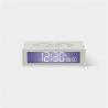 Flip Alarm Clock + White | Lexon