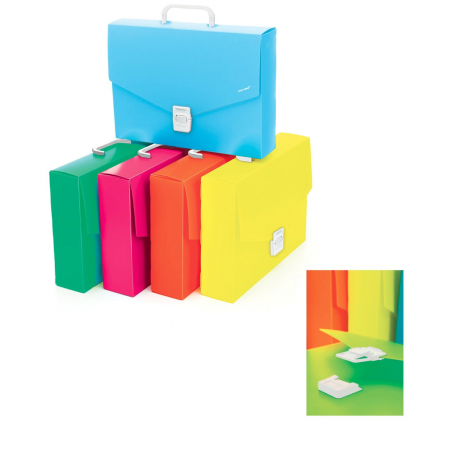 Valigetta Scuola In Pp Creta 27x37 Dorso 8 Cm