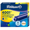 Box Of 6 Tp-6 Standard Royal Blue Cartridges | Pelikan
