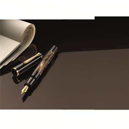 Classic Fountain Pen M 200 Brown Marbled | Pelikan
