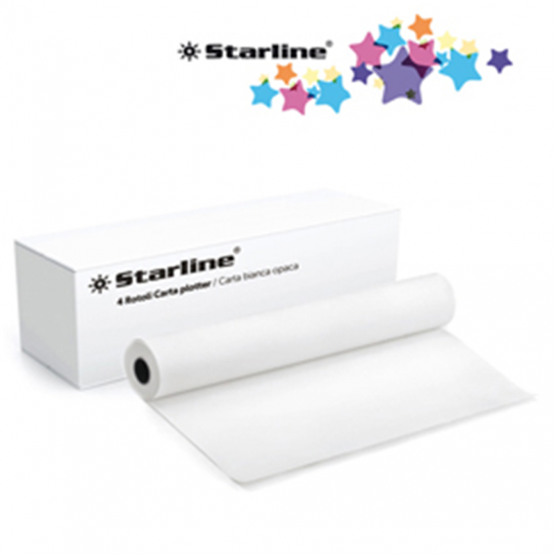 Starline Carta Plotter 625mm X 50m 90gr Inkjet 