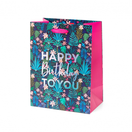 Busta Regalo Media 25x19x11,5cm Flora