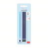 3pcs Blue Ties Erasable Pen Refill | Legami
