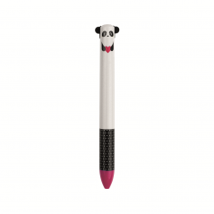 Penna a Due Colori - Click&Clack FLAMINGO