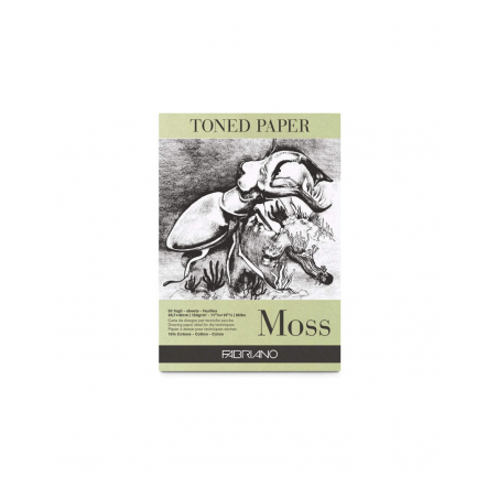 Blocco Toned Paper A3 50 Fogli 120 Gr Moss (muschio)