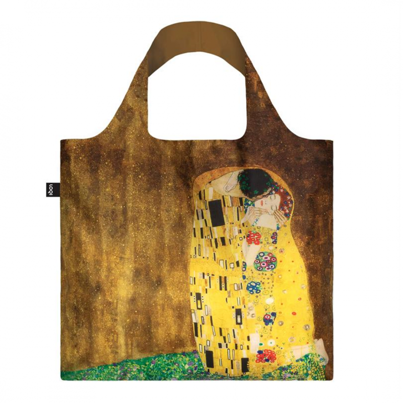 Schonhuber Spa - Ag Borsa Shopper Richiudibile Reciclabile Loqi Gustav Klimt The Kiss