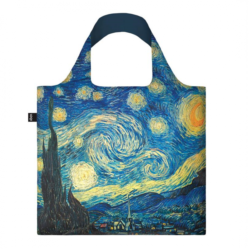 Recyclable Resealable Shopper Bag Vincent Van Gogh The-Vertecchi Gadget