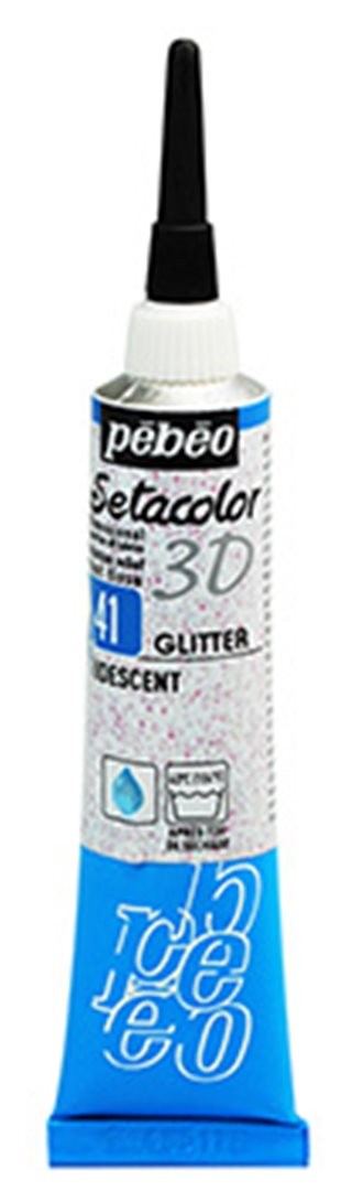 Setacolor 3d 20 Ml Effetto Glitter 041-Iridescente