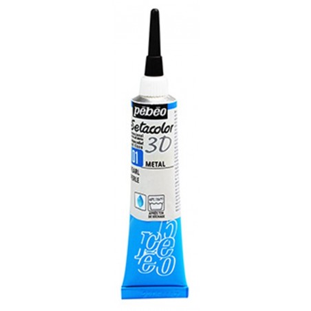 Setacolor 3d 20 Ml Effetto Metallo 001-Perla