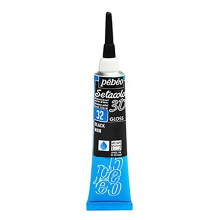 Setacolor 3d 20 Ml Effetto Brillante 032-Nero
