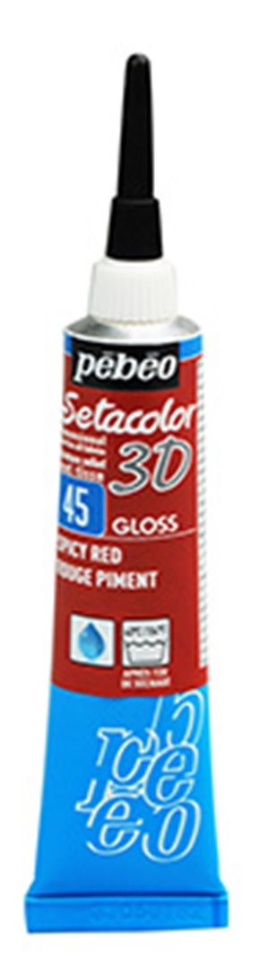 Setacolor 3d 20 Ml Effetto Brillante 045-Rosso Peperoncino