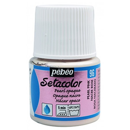 Pebeo - 45 Ml Setacolor Opaque Shell Pink 096