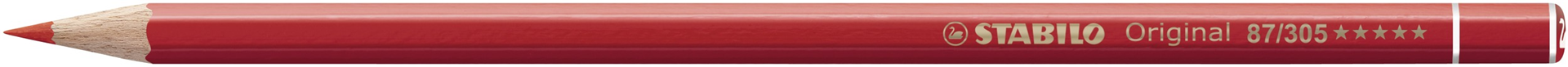 Matita colorata Premium - STABILO Original - Rosso vermiglio — immagine 7