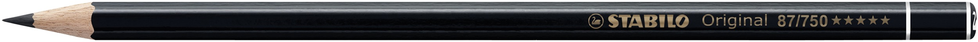 Matita colorata Premium - STABILO Original - Nero neutro — immagine 5