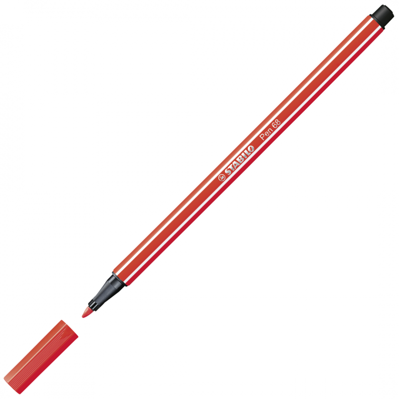 Pennarello Premium - STABILO Pen 68 - Scatola in Metallo da 50 - Colori assortiti