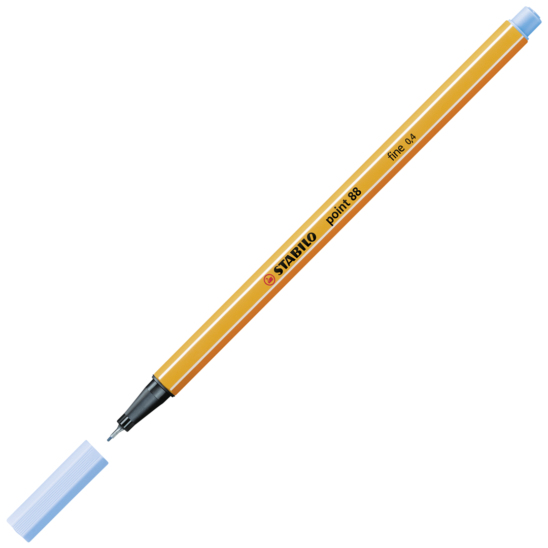 Fineliner - STABILO point 88 - Blu cobalto — immagine 2