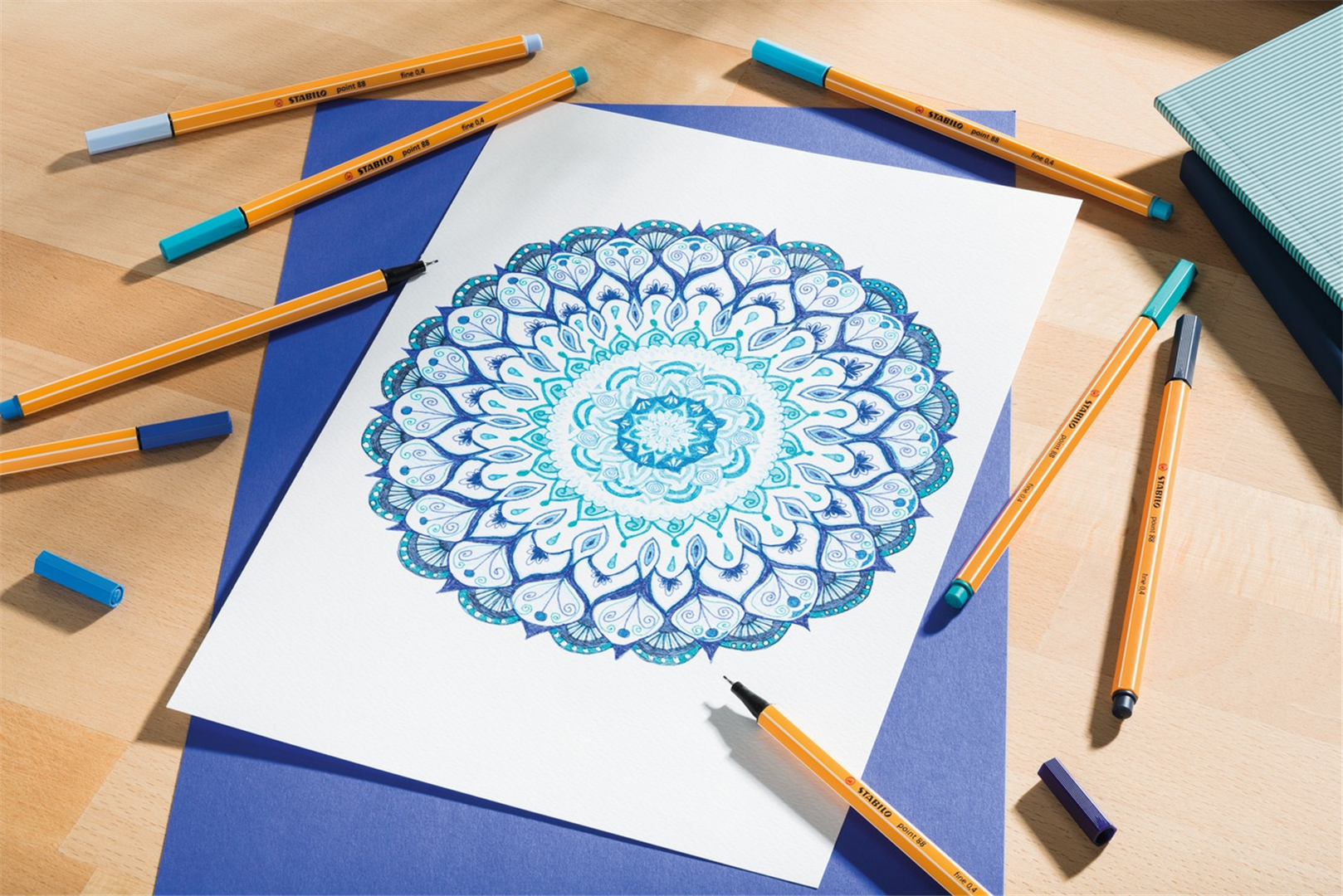 Fineliner - STABILO point 88 - Verde Muschio — immagine 5